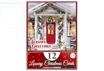 12pk Christmas Home Cards 12pk Christmas Home Cards