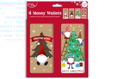 4pk Gonk Money Wallets