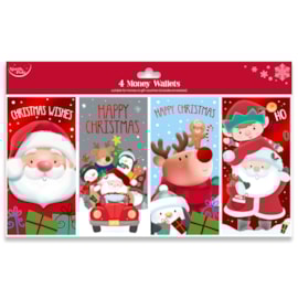 4pk Cute Money Wallets