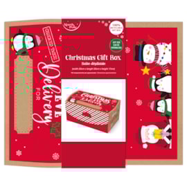 Eurowrap Christmas Eve Flat Pack Box Eurowrap Christmas Eve Flat Pack Box