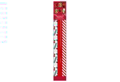 Eurowrap Candy Cane Metallic Wrap Compendium 18