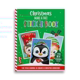 Christmas Make A Face Sticker Book Christmas Make A Face Sticker Book