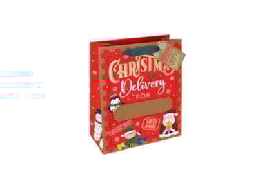 Eurowrap Christmas Delivery Personalised Gift Bag Medium Eurowrap Christmas Delivery Personalised Gift Bag Medium