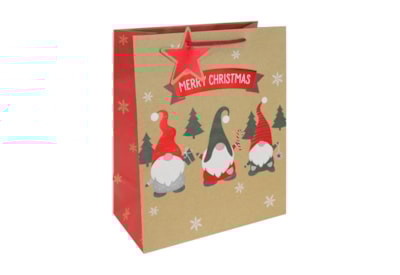 Eurowrap Gonk Kraft Gift Bag Large Eurowrap Gonk Kraft Gift Bag Large