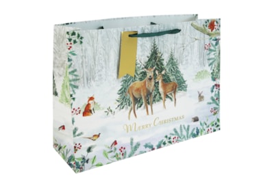 Eurowrap Christmas Deer Shopper Bag Xlarge Eurowrap Christmas Deer Shopper Bag Xlarge
