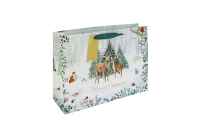 Eurowrap Christmas Deer Shopper Bag Eurowrap Christmas Deer Shopper Bag