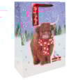 Eurowrap Highland Cow Gift Bag Xlarge Eurowrap Highland Cow Gift Bag Xlarge