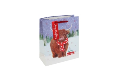 Eurowrap Highland Cow Gift Bag Medium