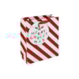 Eurowrap Candy Cane Gift Bag Medium Eurowrap Candy Cane Gift Bag Medium