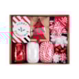 Eurowrap 15pc Candy Cane Tag & Ribbon Pack