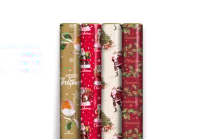 Eurowrap Traditional Gift Wrap 7m Eurowrap Traditional Gift Wrap 7m