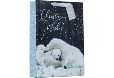 Polar Bears Gift Bag Xlarge (X-492-XL)