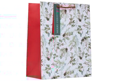 Frosted Foliage Gift Bag Large