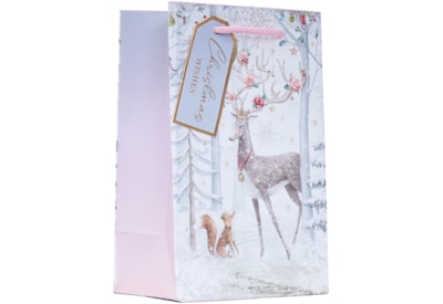 Ornate Deer Gift Bag Small