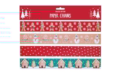 Cosy Christmas 36pk Paper Chain Cosy Christmas 36pk Paper Chain