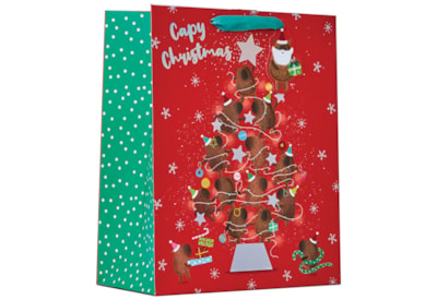 Capy Christmas Gift Bag Large Capy Christmas Gift Bag Large