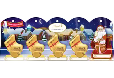 Lindt Santa Sleigh 5 Pack 50g Lindt Santa Sleigh 5 Pack 50g