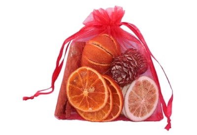 Jormaepourri Fruit Organza Bag Potpourri Red