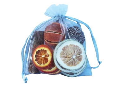 Jormaepourri Fruit Organza Bag Potpourri Silver