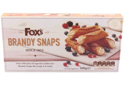 Fox's Golden Brandy Snaps 100g Fox's Golden Brandy Snaps 100g