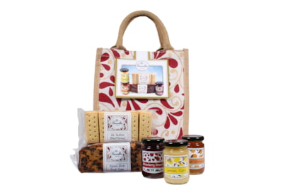 Bramble Jute Medium Red Sweet Hamper Bag Bramble Jute Medium Red Sweet Hamper Bag