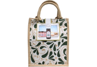 Bramble Jute Medium Green Savory Hamper Bag Bramble Jute Medium Green Savory Hamper Bag