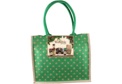 Bramble Jute Green Hamper Bag Large Bramble Jute Green Hamper Bag Large