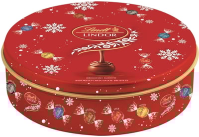 Lindt Lindor Selection Gift Tin 450g Lindt Lindor Selection Gift Tin 450g