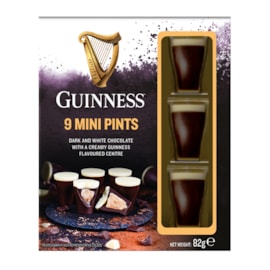 Baileys Guinness 9 Mini Pint Pots 82g Baileys Guinness 9 Mini Pint Pots 82g