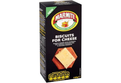 Thomas Fudges Marmite Cheese Biscuits 150g (X2625)