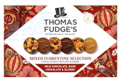 Thomas Fudge's Thomas Fudges Mixed Florentine Selection 180g Thomas Fudge's Thomas Fudges Mixed Florentine Selection 180g