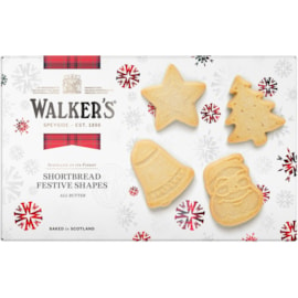 Walkers Festive S/b Shapes Carton 350g (X2917)
