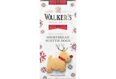 Walkers Shortbread Reindeer Scottie Dog 125g (X2918)