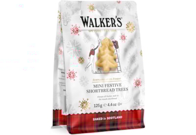 Walkers Festive Mnin S/b Trees 125g Walkers Festive Mnin S/b Trees 125g