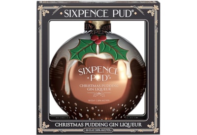 Gd Sixpence Xmas Pudding Gin Globe 50cl (X2933)