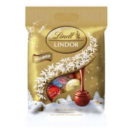 Lindt Lindor Mini Truffle Bag Asstd 80g Lindt Lindor Mini Truffle Bag Asstd 80g