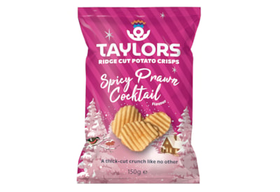 Taylors Spicy Prawn Cocktail Crisps 150g Taylors Spicy Prawn Cocktail Crisps 150g