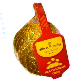 Albert Premier Chocolate Gold Coins 50g Albert Premier Chocolate Gold Coins 50g