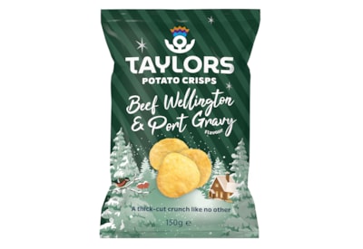 Taylors Beef Wellington & Port Gravy Crisps 150g Taylors Beef Wellington & Port Gravy Crisps 150g