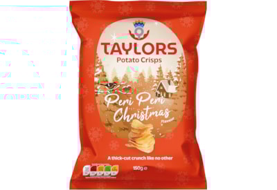 Taylor's Taylors Peri Peri Christmas Crisps 150g Taylor's Taylors Peri Peri Christmas Crisps 150g