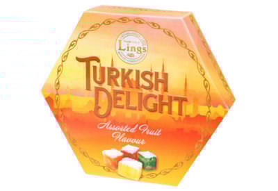 Frederick J Lings Lings Mixed Fruit Turkish Delight 200g Frederick J Lings Lings Mixed Fruit Turkish Delight 200g