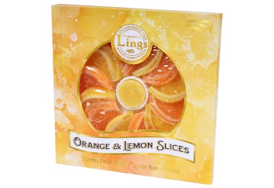 Frederick J Lings Lings Orange & Lemon Slices 120g Frederick J Lings Lings Orange & Lemon Slices 120g
