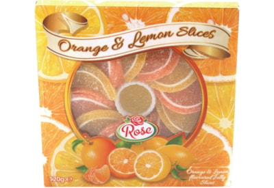 Rose Orange & Lemon Slices 90g (X602)