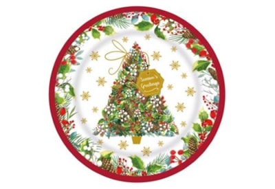 Giftmaker Christmas Melamine Round Plate (XAMGP609)