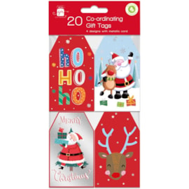 Giftmaker Santa & Friends Tags 20's (XAMGT1035)