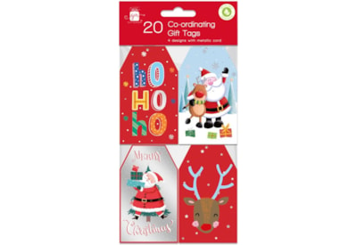 Giftmaker Santa & Friends Tags 20's (XAMGT1035)