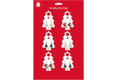 Christmas Earrings 3 Designs (XAMGZ407)