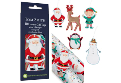 Tom Smith Santa And Friends Gift Tags (XAMTT514)