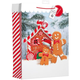 Giftmaker Gingerbread Man Gift Bag Xl (XANGB60X)