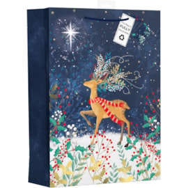 Giftmaker Whimsical Reindeer Gift Bag Xlarge (XANGB81X)
